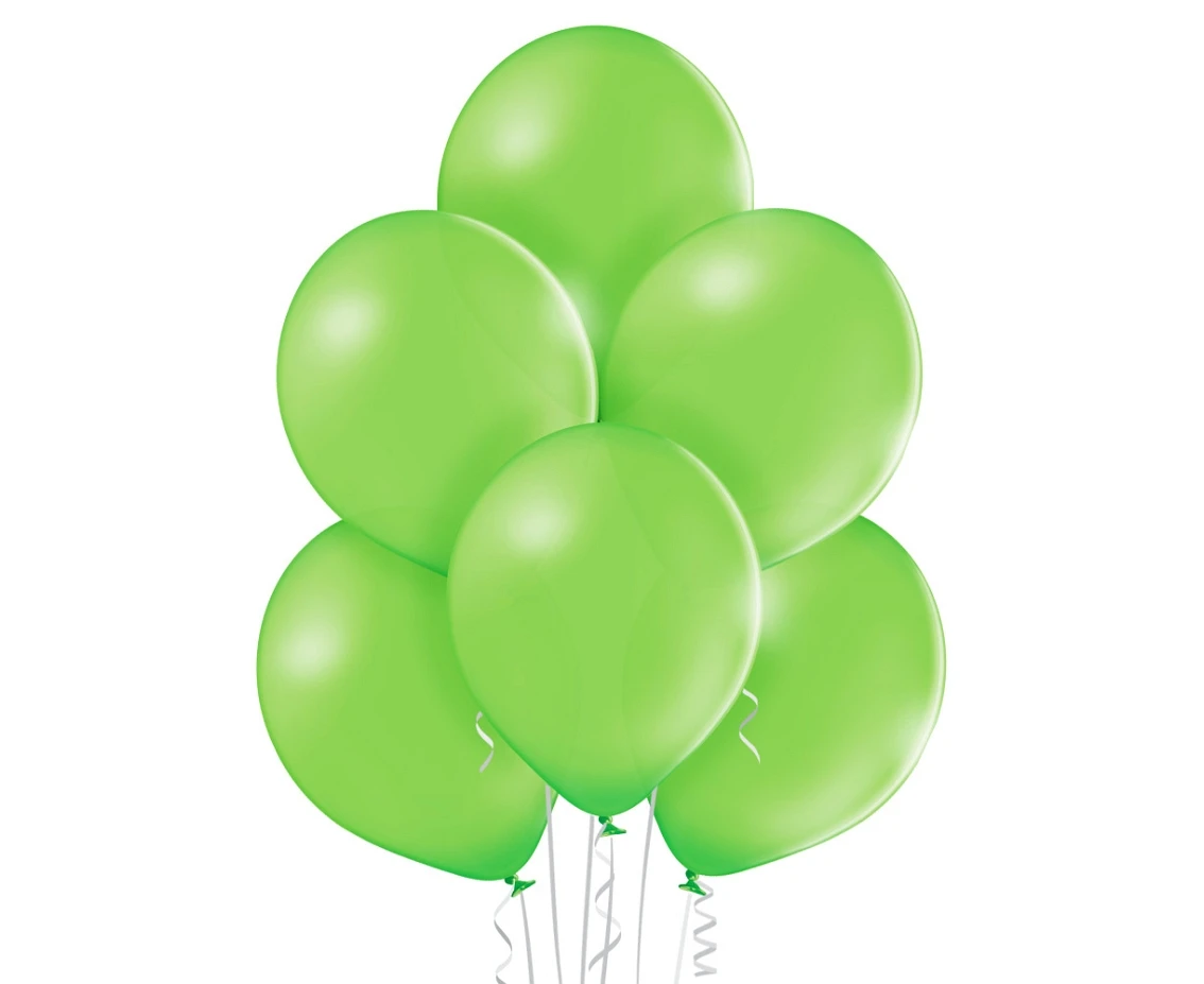 Balloons Belbal 12", B105-014, pastel lime green, 100pcs